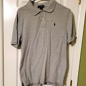 Polo by Ralph Lauren Boys Gray Polo Shirt